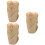 300Pcs Light Yellow Baking Cupcake Wrappers Oil-Proof Durable Liners 6