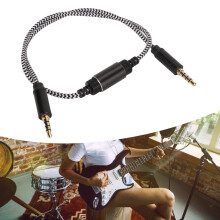 3,5-mm-Stereokabel 50cm Losslose Tonübertragung für Handy & Recorder