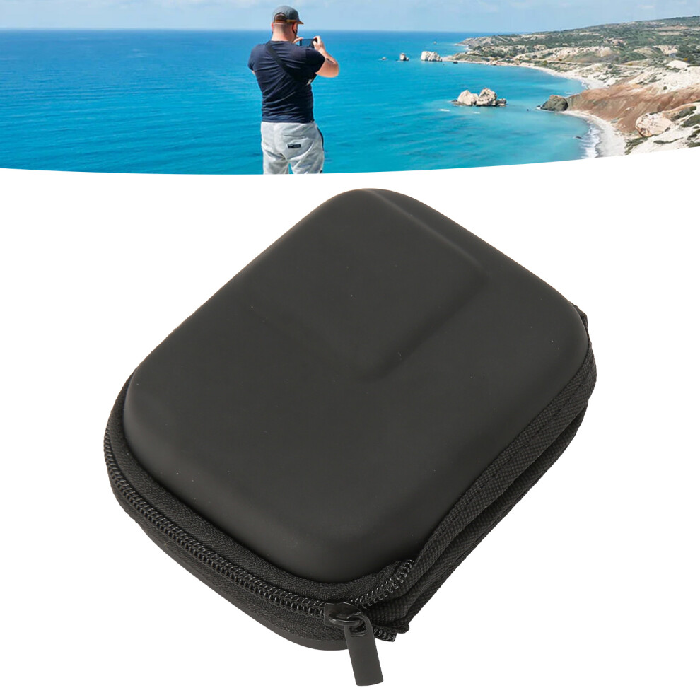 Hard Shell Camera Case 8X6.5x3.5cm For Action Cameras Black 4611388154573