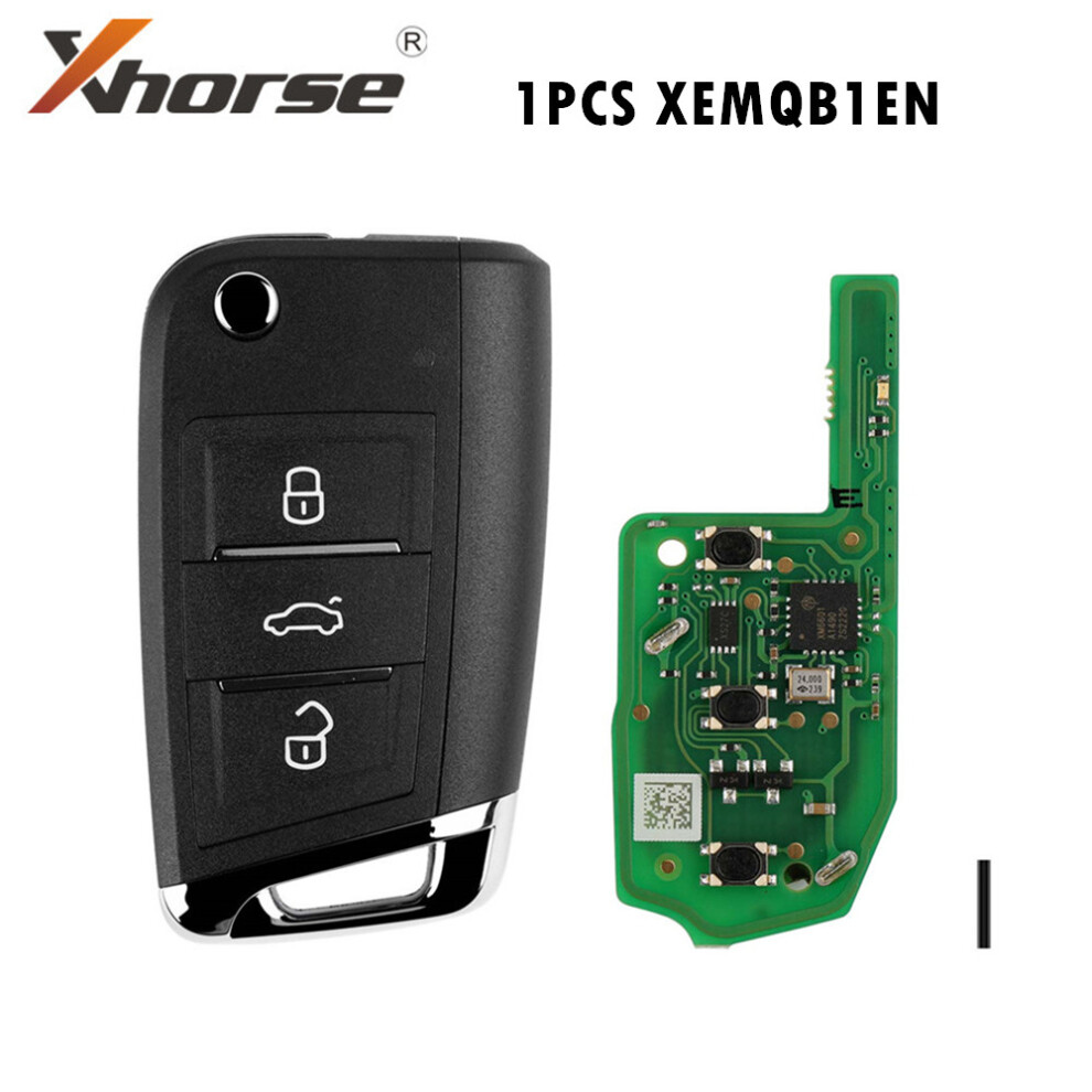 Xemqb1en Super Remote Key Mqb Style 3 Buttons Built-In Super Chip 1 Piece 6935161708974
