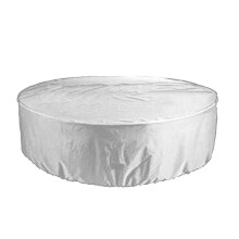 (162, Silver) Spas Covers Waterproof Round Polyester Taffeta Outdoor Swimming Pool Cover For Bathtub
