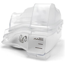 Waterreservoir compatibel met ResMed AirSense 10 en AirCurve 10 apparaten, transparant PVC vervangingsonderdeel voor bevochtigde lucht CPAP-therapie.