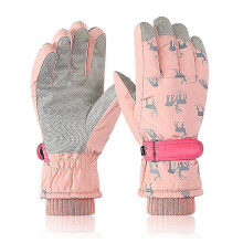 (SK10 light powder) Ski Snow Gloves Winter Cold Weather Windproof Warm Skis