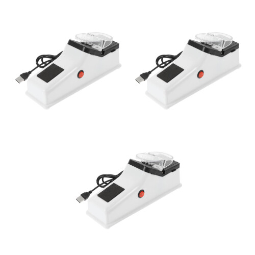 3St Draagbare Elektrische Messenslijper Keukengadget Met USB Wit 1