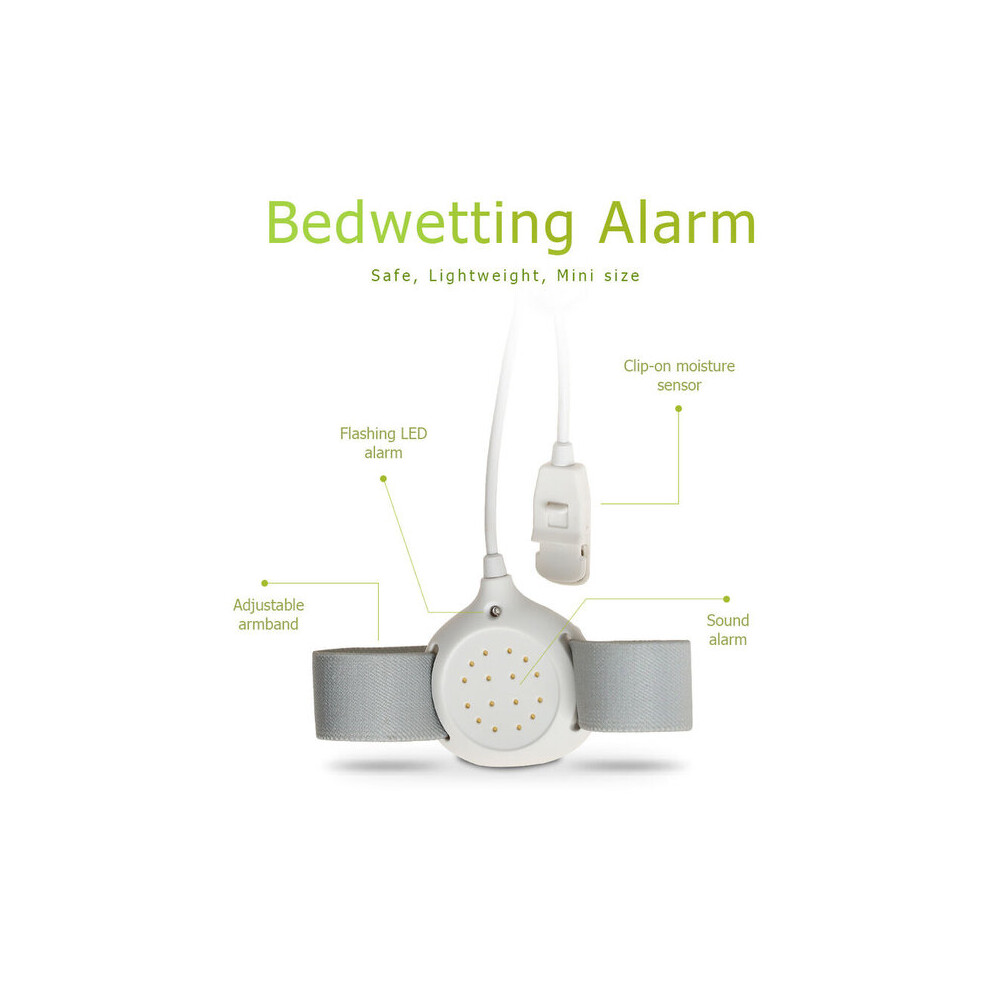 Bedwetting Alarm for Children with Sound Vibration, High Sensitivity Sensor for Nighttime Potty Training Bedwetting Solutions