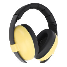 Fones de Ouvido Anti-Ruído para Bebês 22dB NRR, Cinta Ajustável para Bebês e Crianças Pequenas, ABS e Couro PU para Viagens e Shows