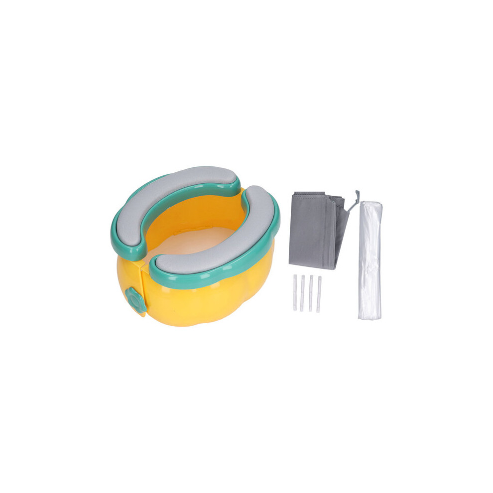 Portable Potty Seat for Toddlers, Foldable Travel Toilet with 20 Bags, Emergency Outdoor Baby Potty, Easy to Clean and Carry
