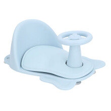 Babybadzitje met antislipkussen en zuignappen, plastic veiligheidsbadstoel voor veilig baden van baby's.