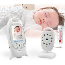 Baby monitor wireless con monitoraggio audio, alimentato a batteria, per genitori, dispositivo per la cura del bambino non connesso a Internet