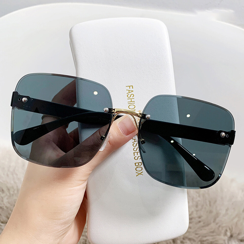 Dachuang Beauty Grey (All ) Sport Rimless Uv Sunglasses For Women
