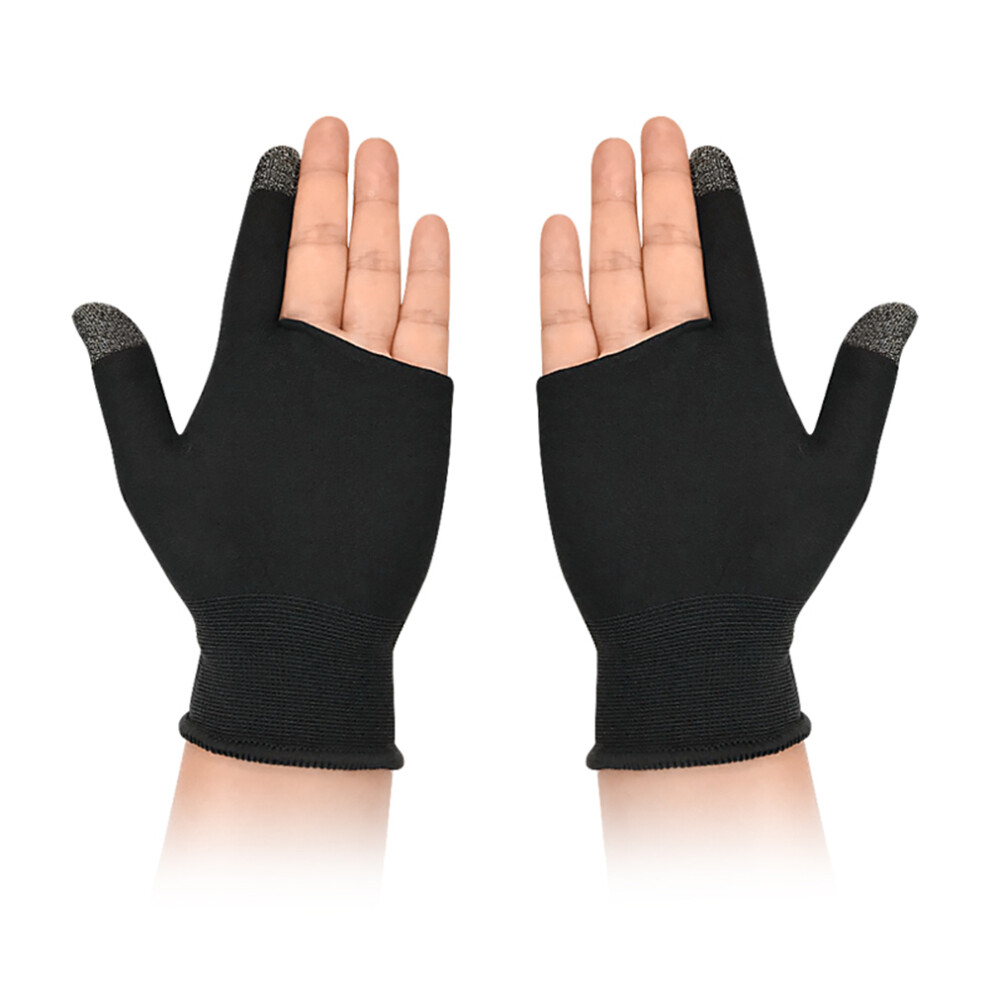 1 Pair Palm Fingertip Gloves Anti-Slip Gaming Finger Sleeve Sweatproof Thumb Sleeves Mobile Gaming For Pubg Mobile Mobile Gaming 6935161628920