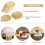 100 stuks ronde mini cake board mousse cake bodems van karton 6