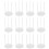 10 Sets Multi-Laags Cake Ondersteuningsframe Voor Cake Tiers 4