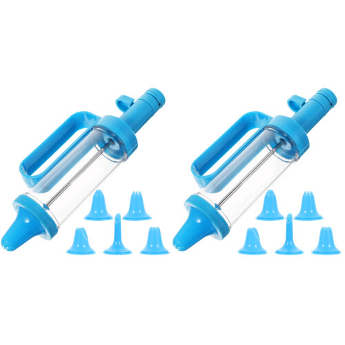 2Sets Cake Decorating Tools Blauw Voor Huiselijk Bakken En Versieren 1