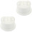 2St Wit Foam Taartmodel Voor Creatief Cake DIY Oefenen 3