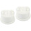 2St Wit Foam Taartmodel Voor Creatief Cake DIY Oefenen 4