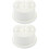 2St Wit Foam Taartmodel Voor Creatief Cake DIY Oefenen 5