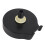 Automatic Glass Cup Washer Black ABS Fast Cleaning Multi Angle Water Sprayer 1