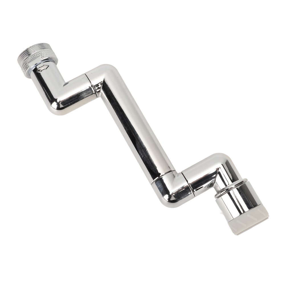 Retractable Universal Sink Faucet Extender For Kitchen & Bathroom, Chrome & Copper 6931388156338
