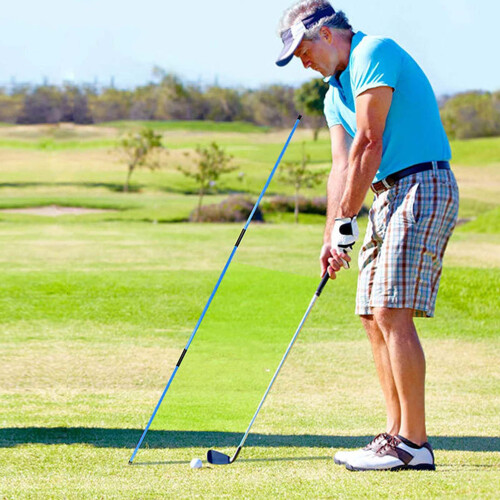 (Blue (two packs)) Golf Training Sticks for Beginners & Pros