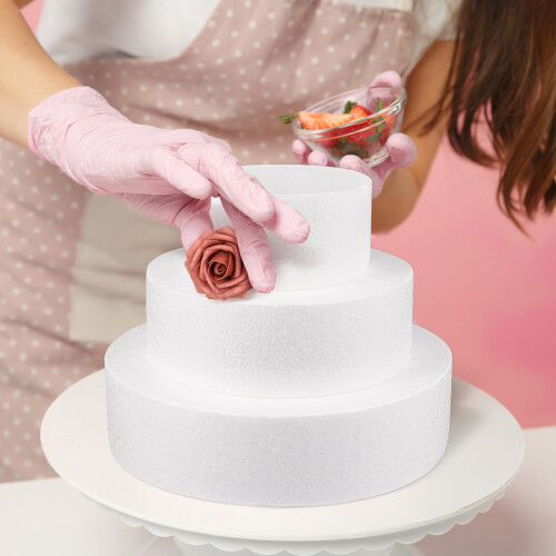 3 -kuchenformen runde dummies für hochzeitstorten 2