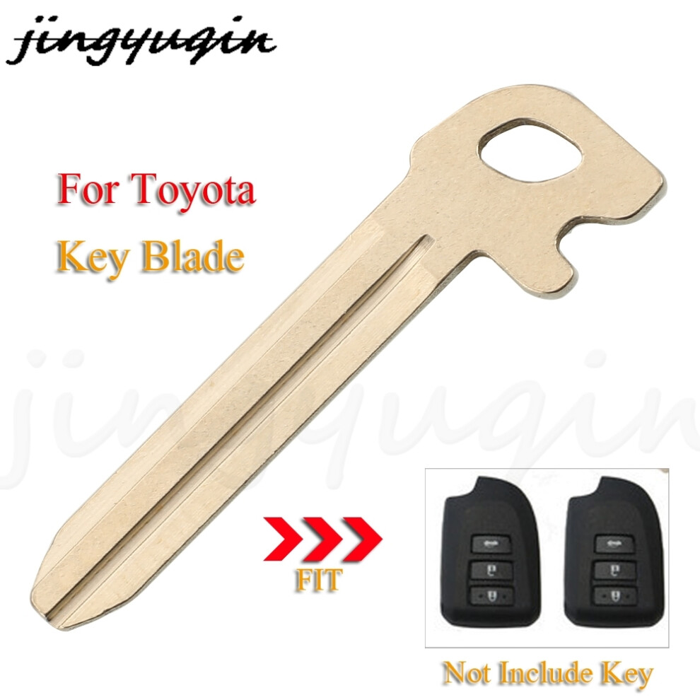 Smart Remote Car Key Blade Emergency For Toyota Verso Vios After 2013 Uncut Blade Blank Replacement Fob 6935161687415