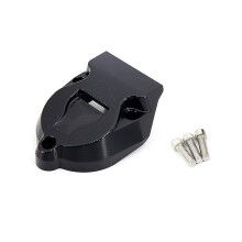Motorcycle Engine Sump Guard Compatible with Ducati Streetfighter Panigale V4 Models, Black Anodised Aluminium, Direct Fit