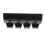 Gaming & Office Mechanical Keypad 4 Keys Programmable NKRO Red Switch Black 6