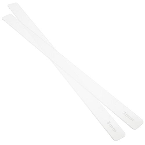 2 Pezzi Bastoncini Francesi Per Rotolo in Acrilico per Spessore Pasta 2