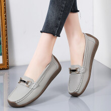 (Gray, 42) Women\'s Anti-Slip Flat Shoes - Christmas Gift