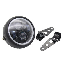 Προβολέας LED 6,5 ίντσας συμβατό με Harley-Davidson, 40W, Κορμός Αλουμινίου, Φακός PC