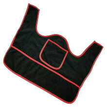 Bike Handlebar Towel Black Machine Washable Non-Slip Cloth for Spinning Bike, Protects Flywheel and Magnetic Brake from Dust