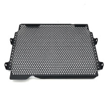 Osłona chłodnicy kompatybilna z motocyklem Yamaha MT07 FZ07 Tracer 700, czarna aluminiowa osłona ochronna