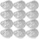 50 Pcs Hjärtformade Bakningspapper Av Engångsaluminium 8