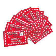 Christmas Envelopes 14 Pack, Non-Woven Fabric Gift Bags for Candy Cards, Reusable Tree Ornaments, Home and Store Christmas Decorations