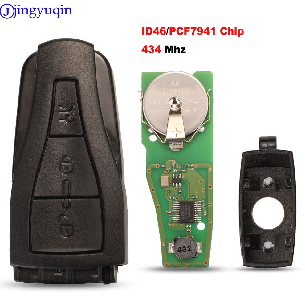 Replacement Smart Remote Car Key Fob 3 Buttons 434Mhz With Id46/Pcf7941 Chip For Mg Mg550 Mg6 6935161686968