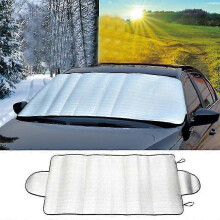 Autoruitafdekking 150x70cm gemaakt van PEVA-materiaal, beschermt voertuigen tegen weer, sneeuw en stof.