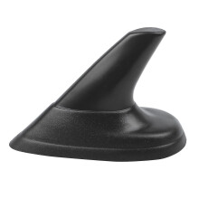 Autoantenne compatibel met de meeste voertuigen, gemaakt van zwart ABS, installatie zonder boren voor een decoratieve uitstraling.