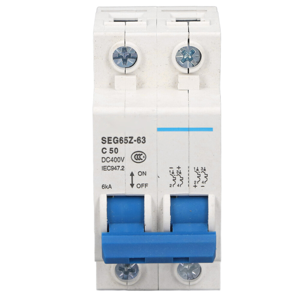 2P Dc Miniature Circuit Breaker 6Ka 400V For Solar Pv System 3101388181842