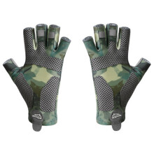 (Wild Shark Track XG55, XL) Anti-Skid Fishing Gloves for Kayaking & Rowing