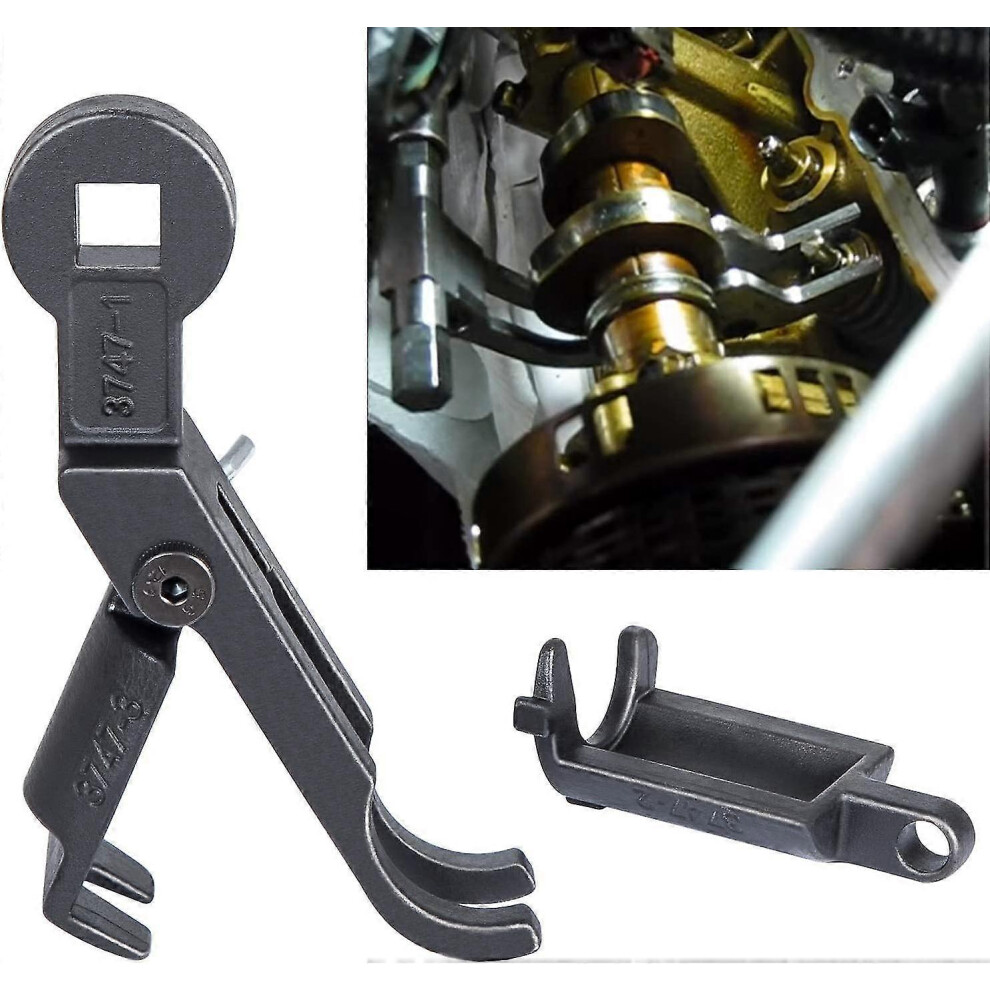 Valve Spring Compressor And Rocker Arm Remover Tool, Compatible With Chrysler Dodge Jeep 3.7L 4.7L 1999-2013, Cnc Steel Construction 6901508293786