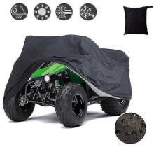 Waterdichte, winddichte en UV-bestendige offroad-voertuighoes met elastische zoom voor optimale bescherming tijdens opslag, 145 x 85 x 98 cm