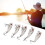 5PCS Silver Blade Baits Set, 15g High Carbon Steel Hard Baits with Storage Box 1