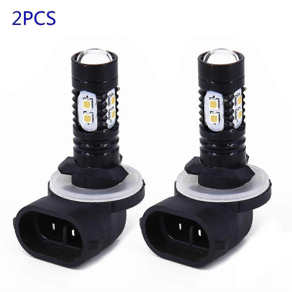 Led Car Fog Lights Compatible With H1, H4, H7, H11 - 50W 6500K Ip68 Fog Driving Daytime Running Lights Drl White 6901508294691
