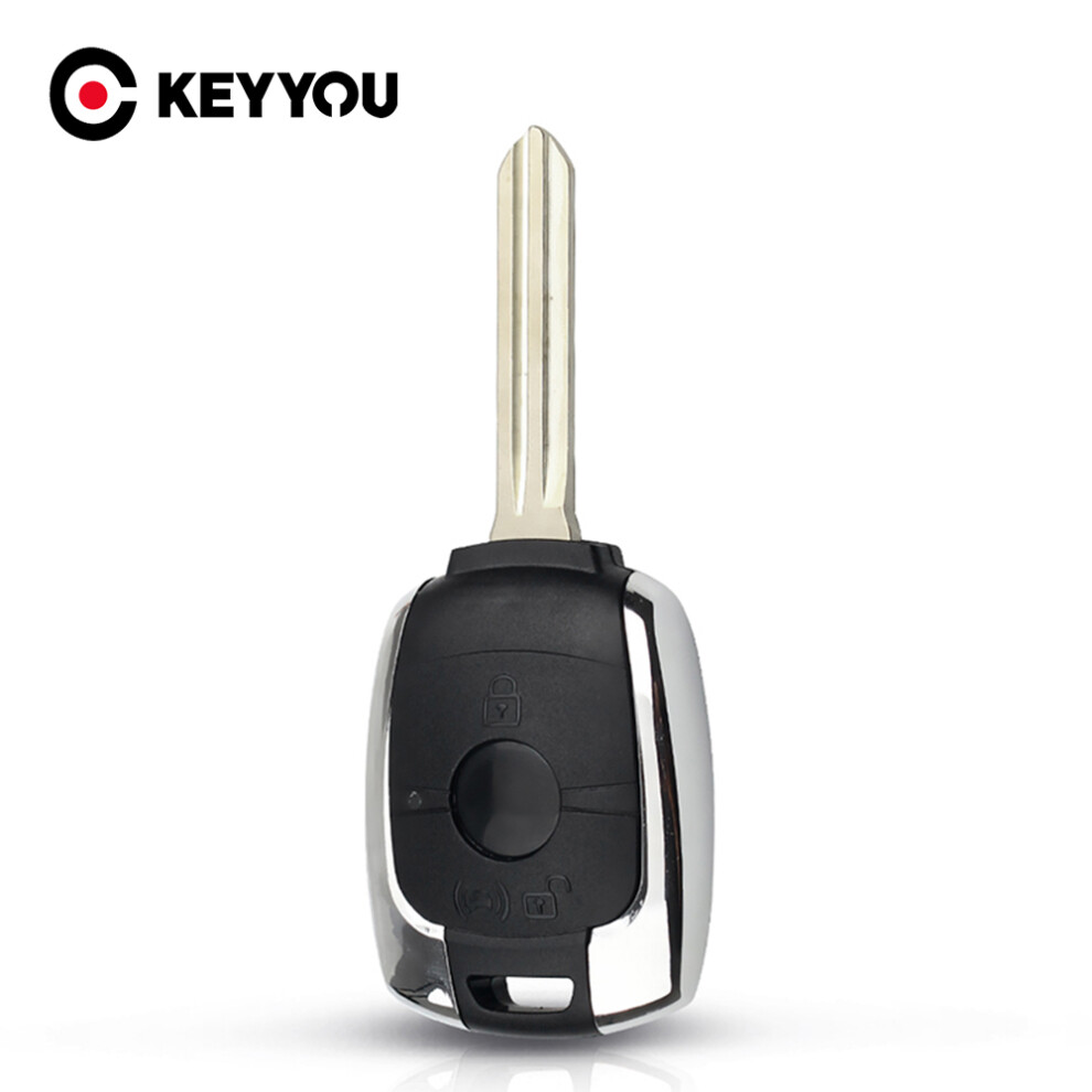 For Ssangyong Actyon Kyron Rexton Korando With Uncut Blade Car Keys 2 Buttons Remote Key Shell Case Fob 6935161666458