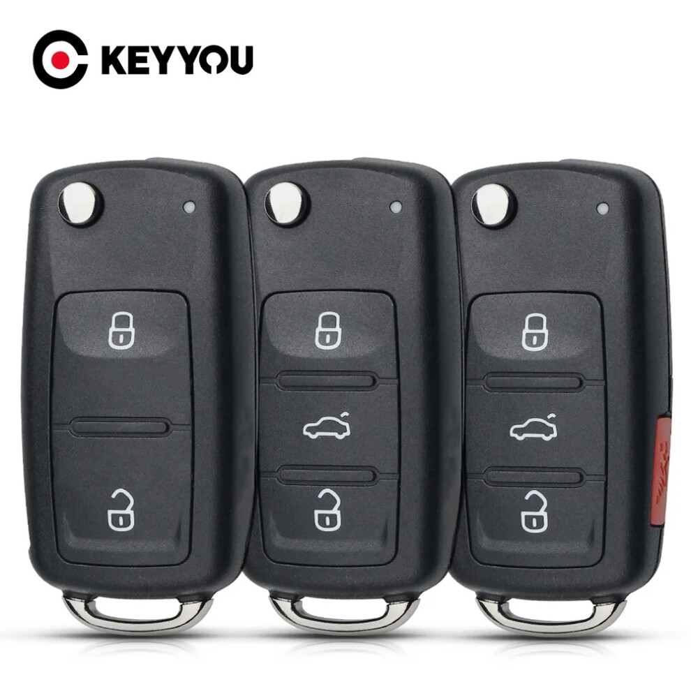 For Skoda Octavia Vw Volkswagen Golf Mk6 Tiguan Polo Passat Cc Seat Remote Car Key Case Shell Hu66 6935161666410