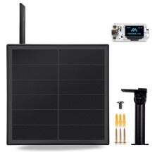 8W Meshtastic Solar Panel Heltec V3 LoRa Node 868-915MHz LoRaWAN Waterproof Remote Network Transmission B