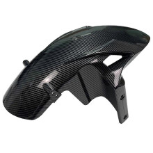 Guardabarros delantero para motocicleta Kawasaki ZX-6R 2019-2022, fabricado en plástico imitación fibra de carbono.