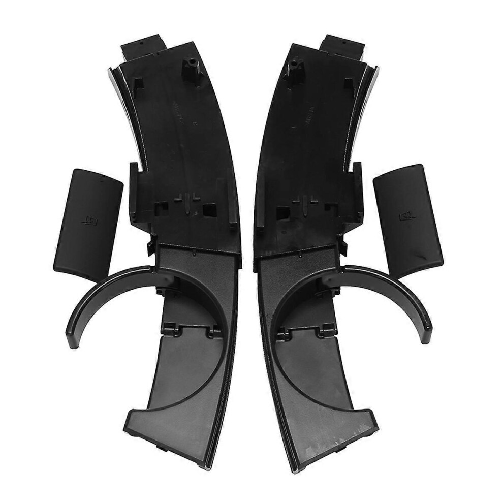 Cup Holder Pair Compatible With Bmw Z4 E85 E86 Roadster Coupe 2002-2008, Dashboard Mounted, Black 6901508295537