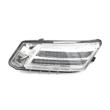 Dagrijverlichting met richtingaanwijzer, compatibel met Volvo XC60 2008-2013, rechterkant, directe montage, zwart ABS.